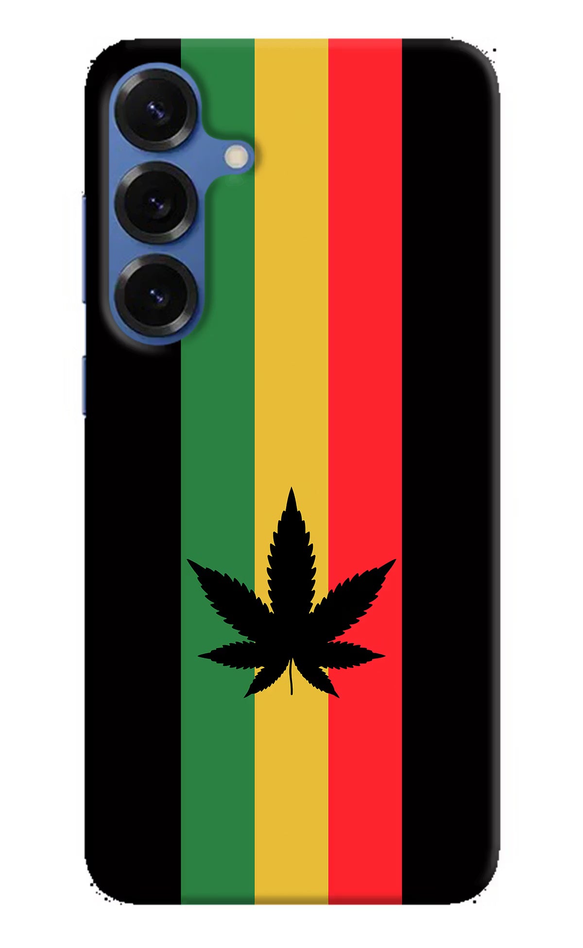 Weed Flag Samsung S25 Plus Hard Case Back Cover by Casekaro