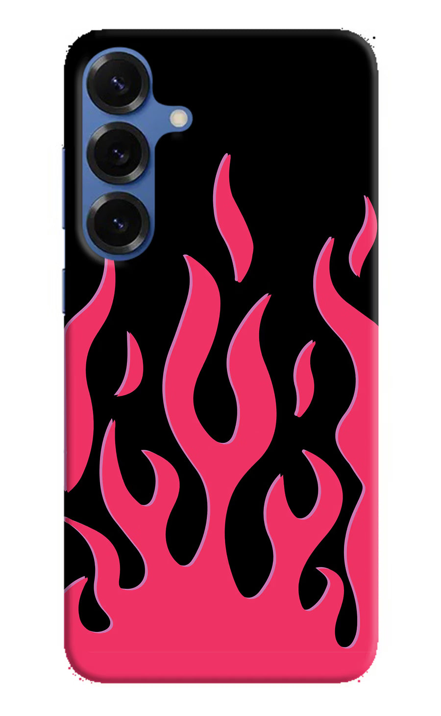 Fire Flames Samsung S25 Plus Back Cover, Hard case