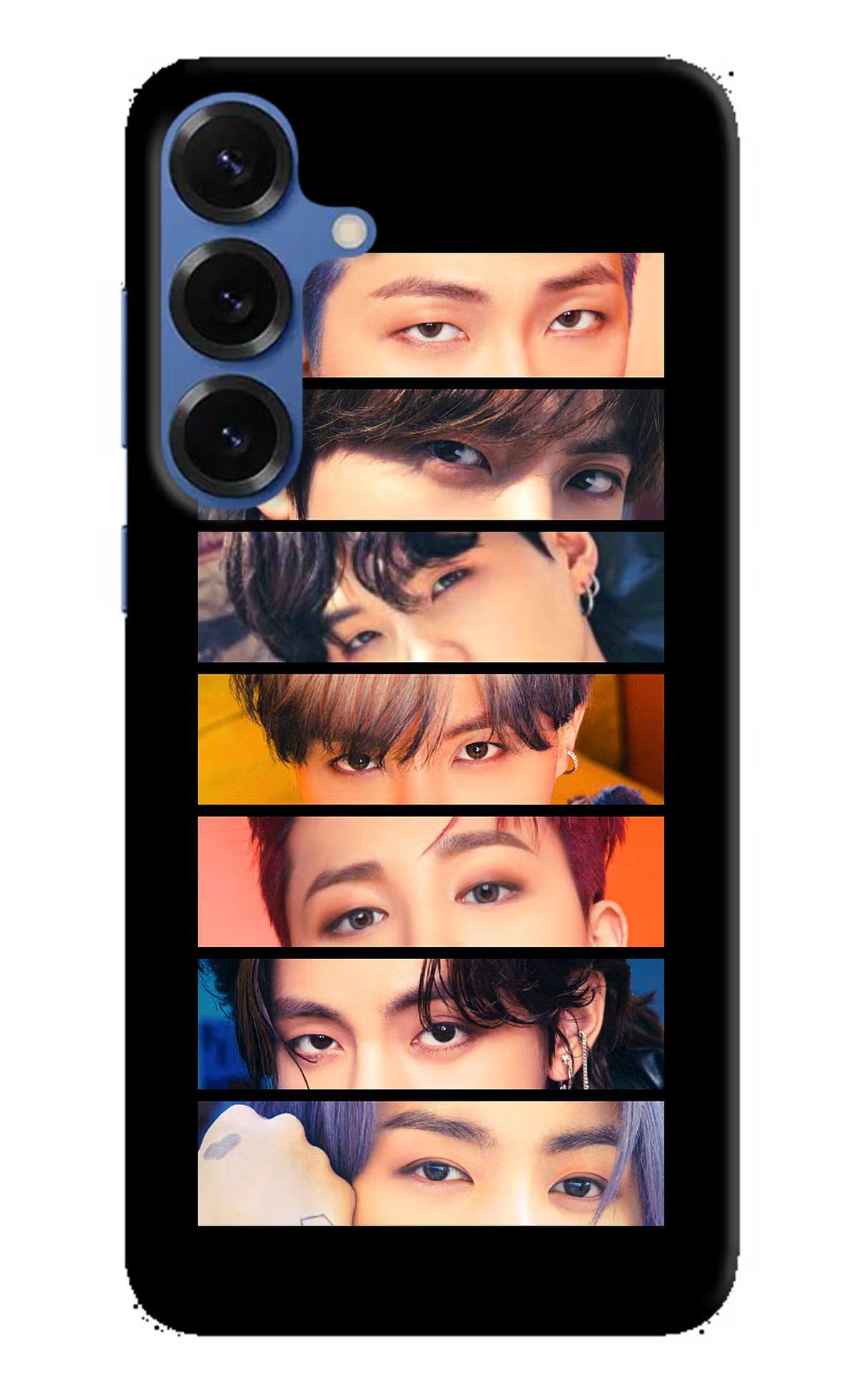 BTS Eyes Samsung S25 Plus Hard Case Back Cover by Casekaro