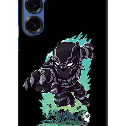 Black Panther Samsung S25 Plus Hard Case Back Cover by Casekaro