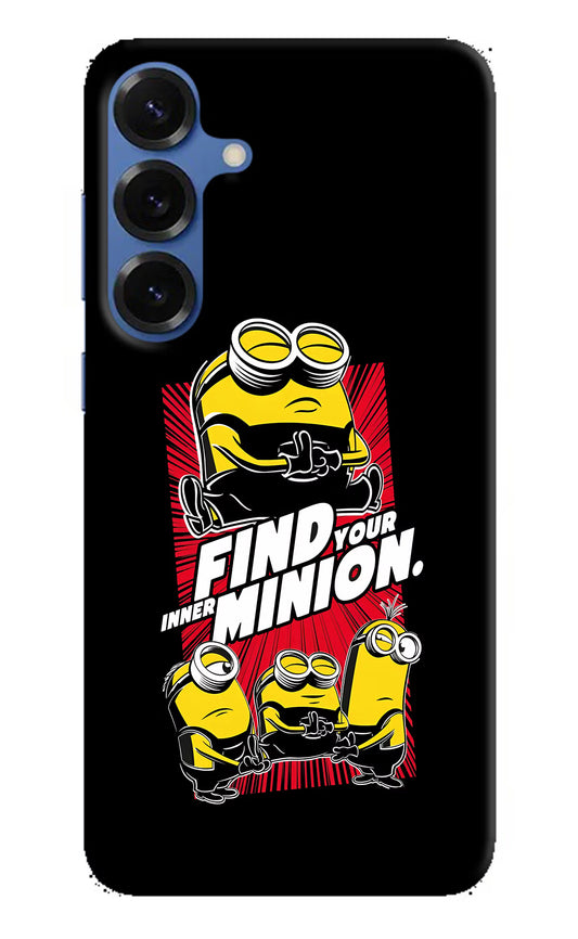 Find your inner Minion Samsung S25 Plus Hard Case Back Cover by Casekaro
