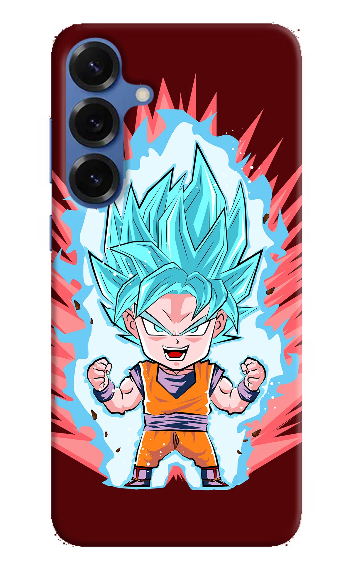 Goku Little Samsung S25 Plus Hard Case Back Cover by Casekaro
