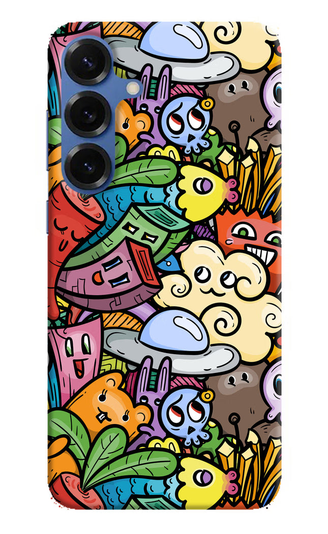 Veggie Doodle Samsung S25 Plus Hard Case Back Cover by Casekaro