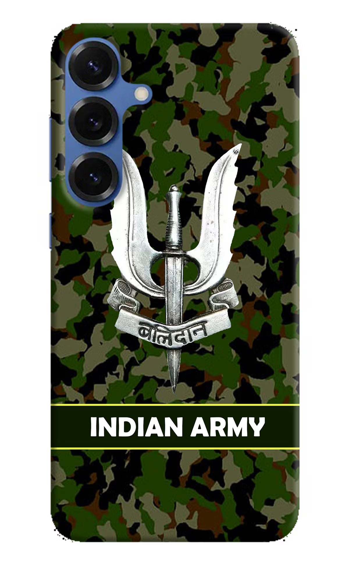 Balidan Indian Logo Samsung S25 Plus Hard Case Back Cover by Casekaro