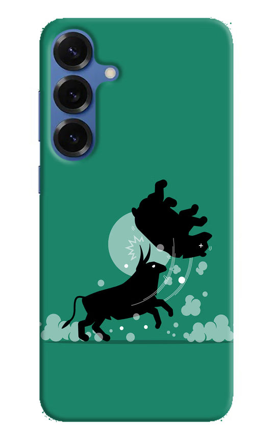 Bull Conqueror Samsung S25 Plus Hard Case Back Cover by Casekaro