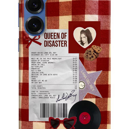 Queen of Disaster Samsung S25 Plus Hard Case Back Cover by Casekaro