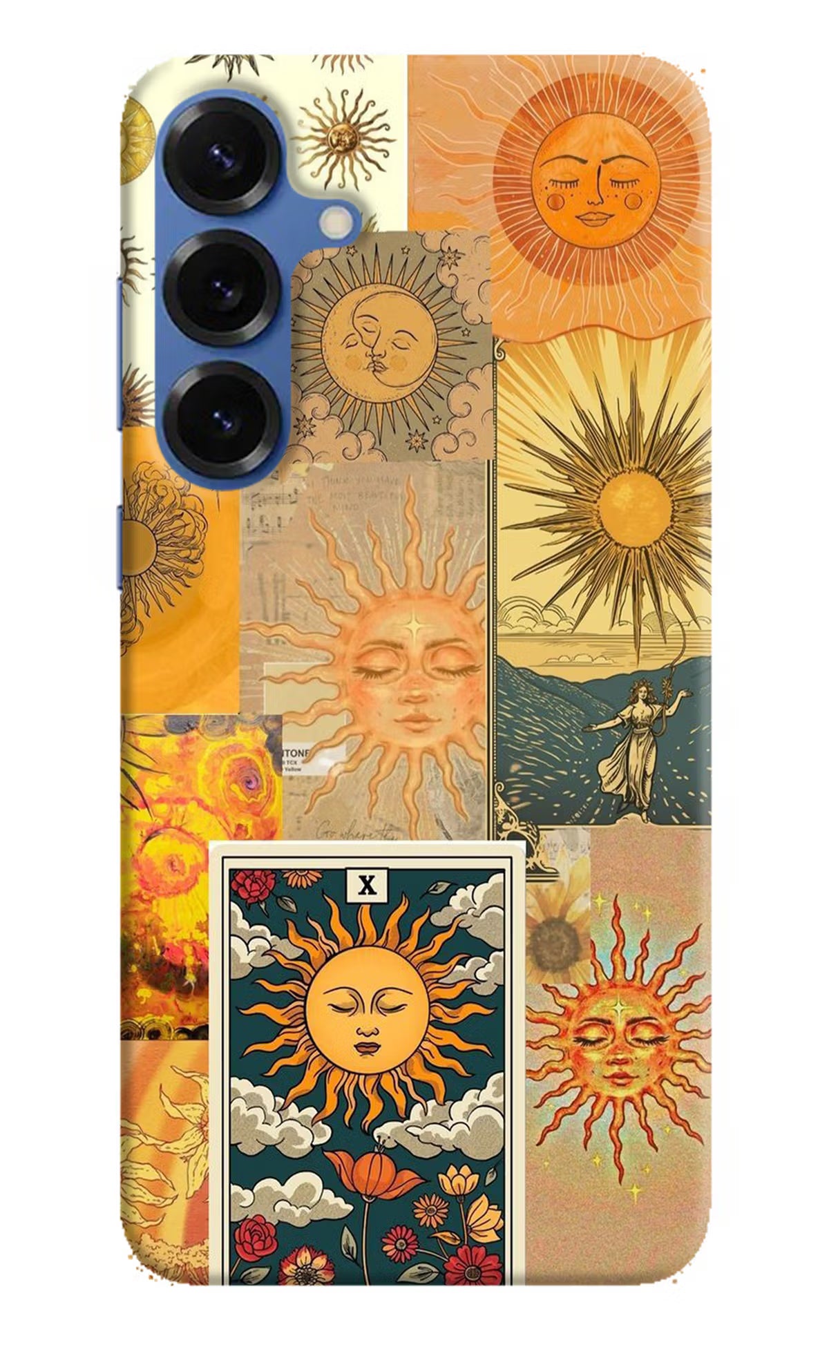 Sun Samsung S25 Plus Hard Case Back Cover by Casekaro