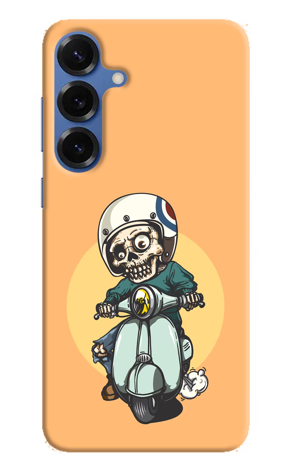 Undead Biker Samsung S25 Plus Hard Case Back Cover by Casekaro
