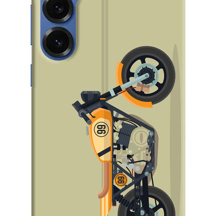 Vertical Speedster Samsung S25 Plus Hard Case Back Cover by Casekaro