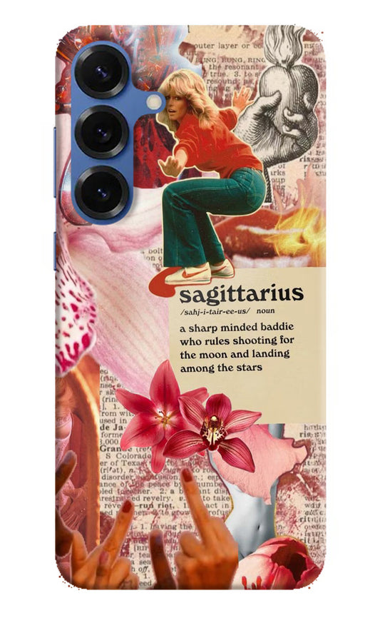 Sagittarius Zodiac Samsung S25 Plus Hard Case Back Cover by Casekaro