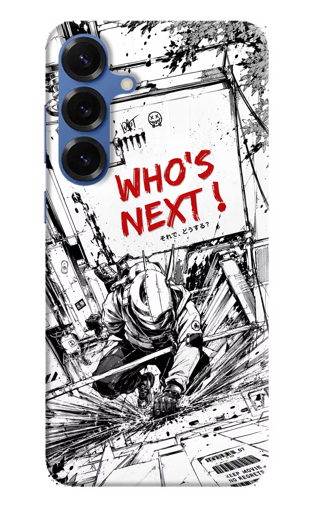 Who's Next Samsung S25 Plus Hard Case Back Cover by Casekaro