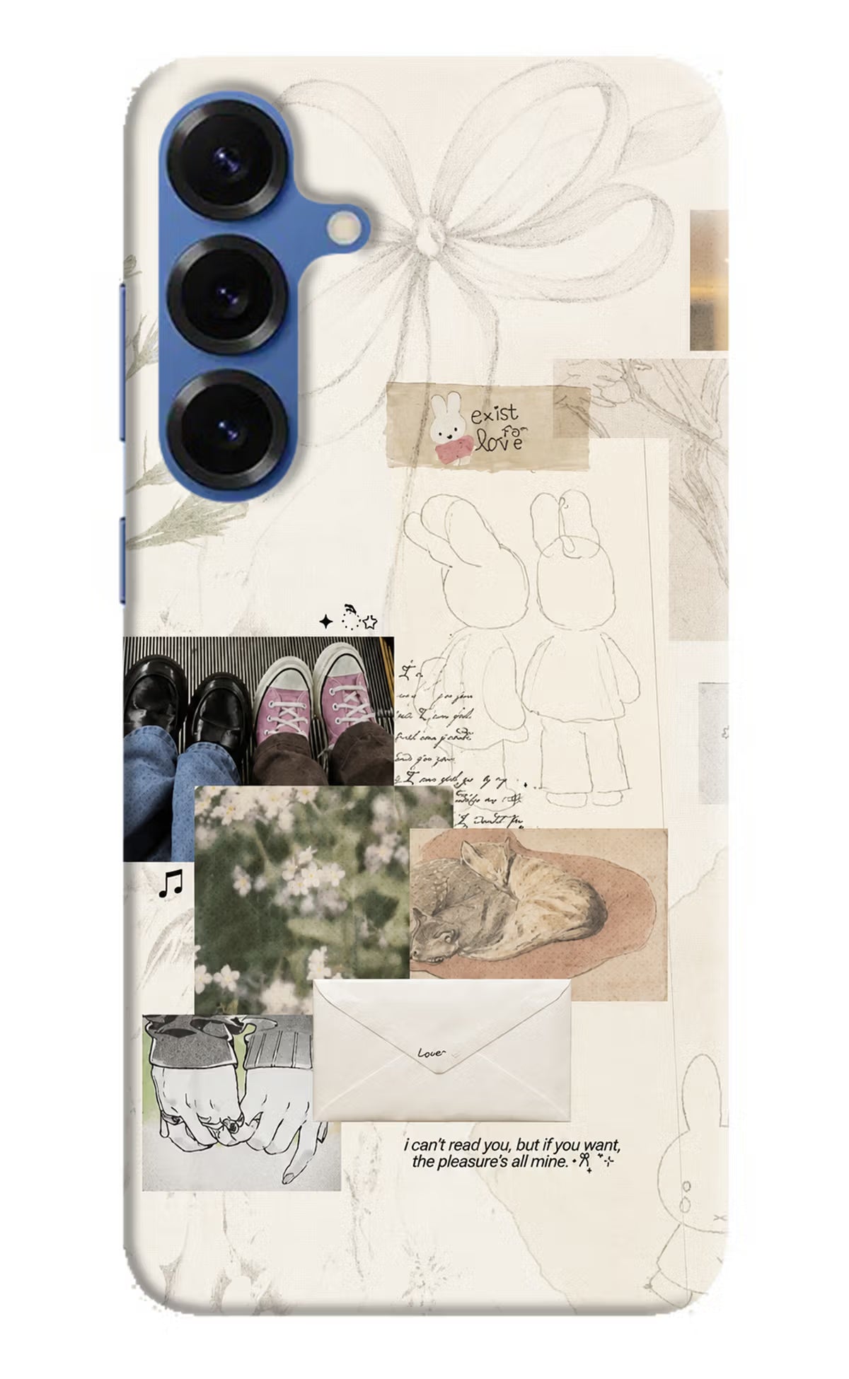 Soft Aesthetic Samsung S25 Plus Back Cover