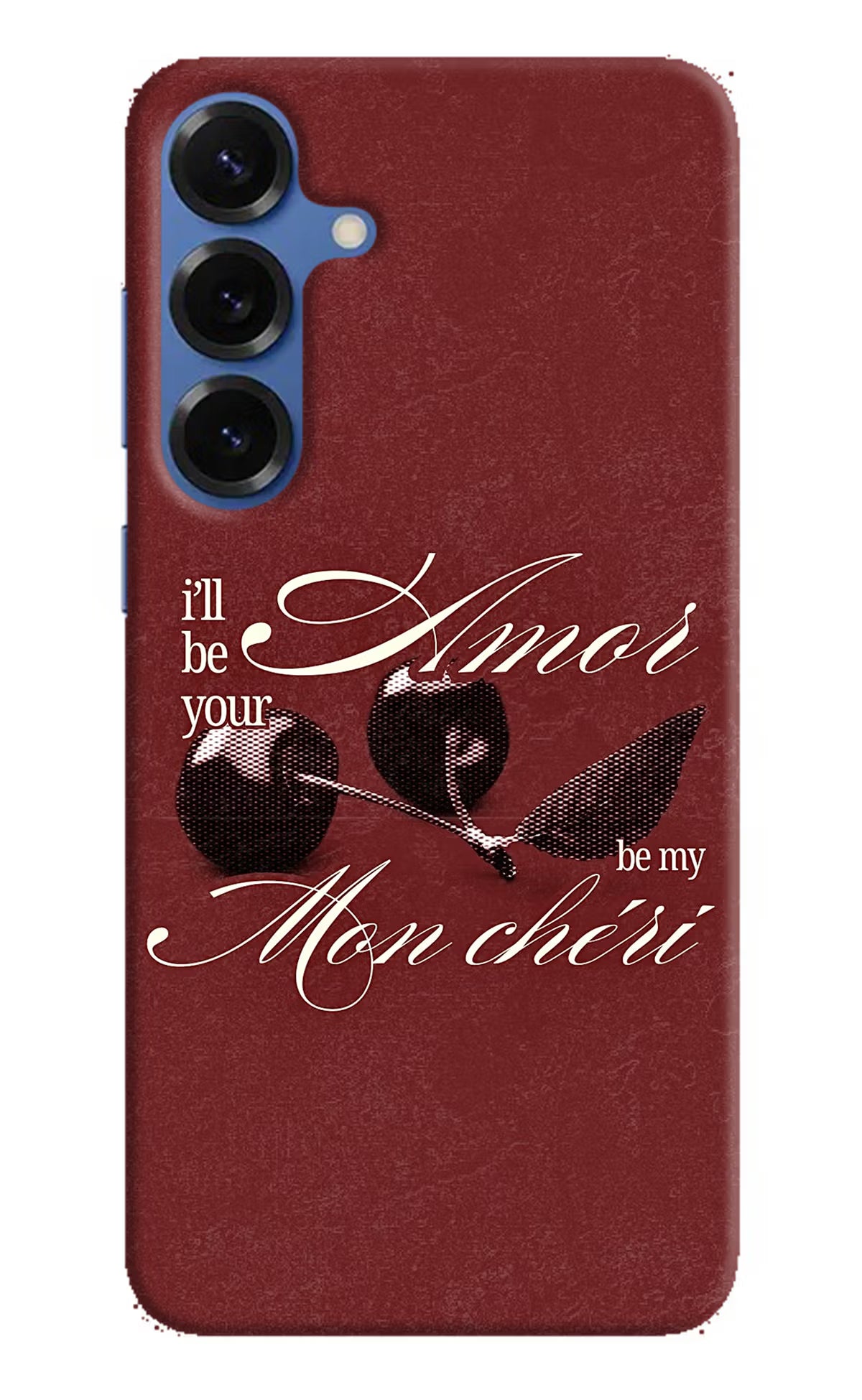 Velvet Cherry Samsung S25 Plus Back Cover