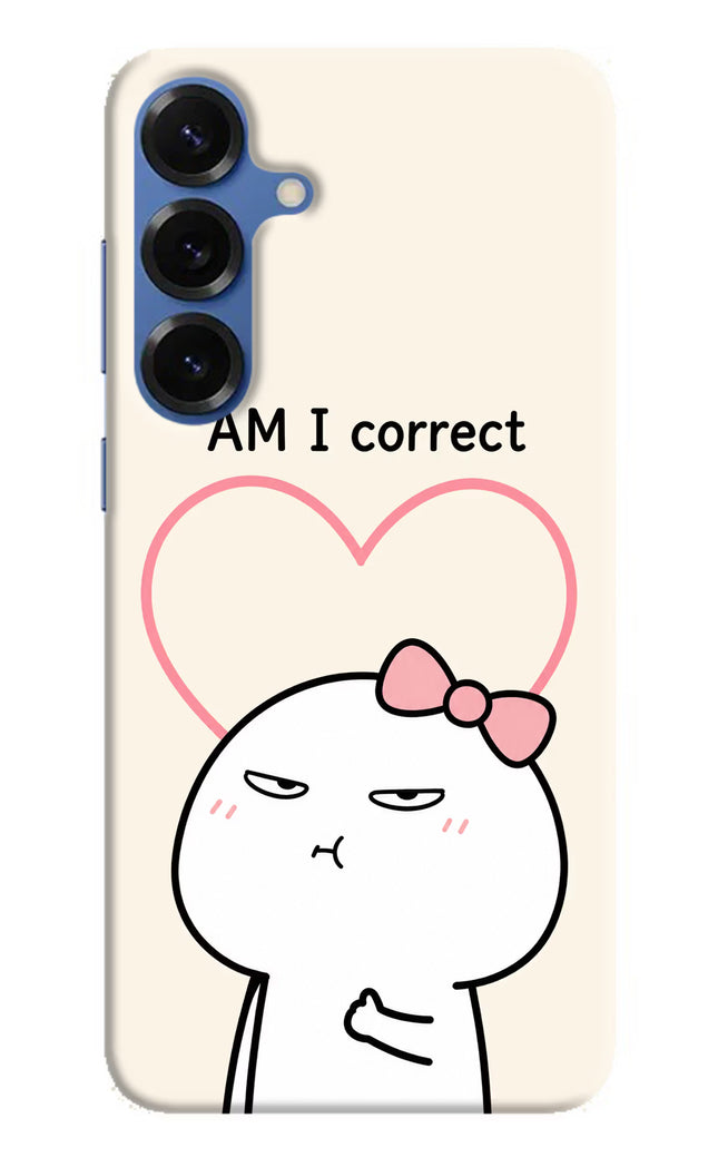 Always Right Samsung S25 Plus Hard Case Back Cover by Casekaro