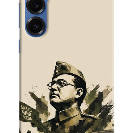 Netaji Rising Samsung S25 Plus Hard Case Back Cover by Casekaro