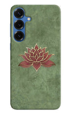Lotus Grace Samsung S25 Plus Hard Case Back Cover by Casekaro