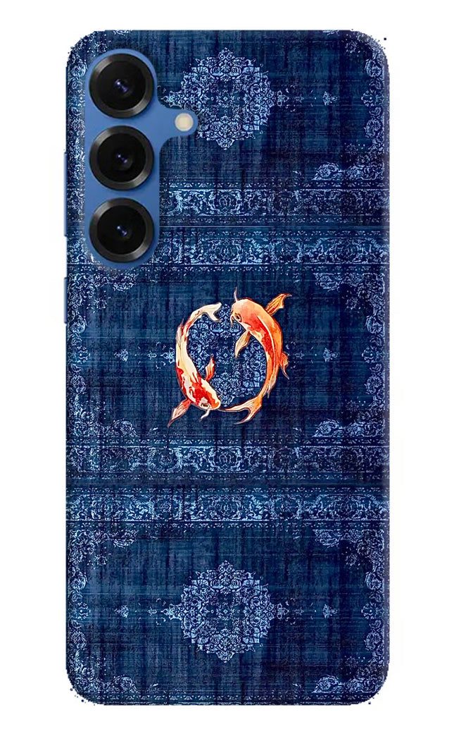 Koi Blue Samsung S25 Plus Hard Case Back Cover by Casekaro