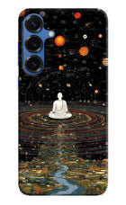 Space Monk Samsung S25 Plus Hard Case Back Cover by Casekaro