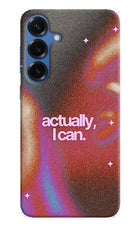 Pink Aura Samsung S25 Plus Hard Case Back Cover by Casekaro