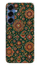 Green Pataka Samsung S25 Plus Hard Case Back Cover by Casekaro