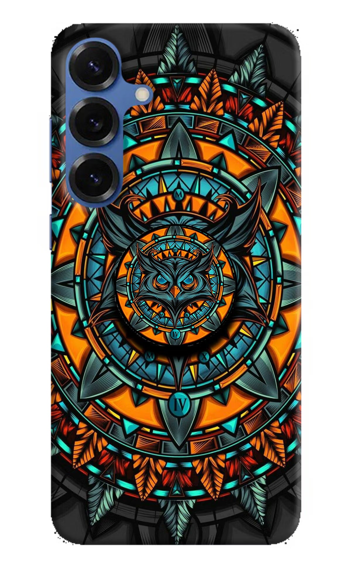 Angry Owl Samsung S25 Plus Pop Case by Casekaro