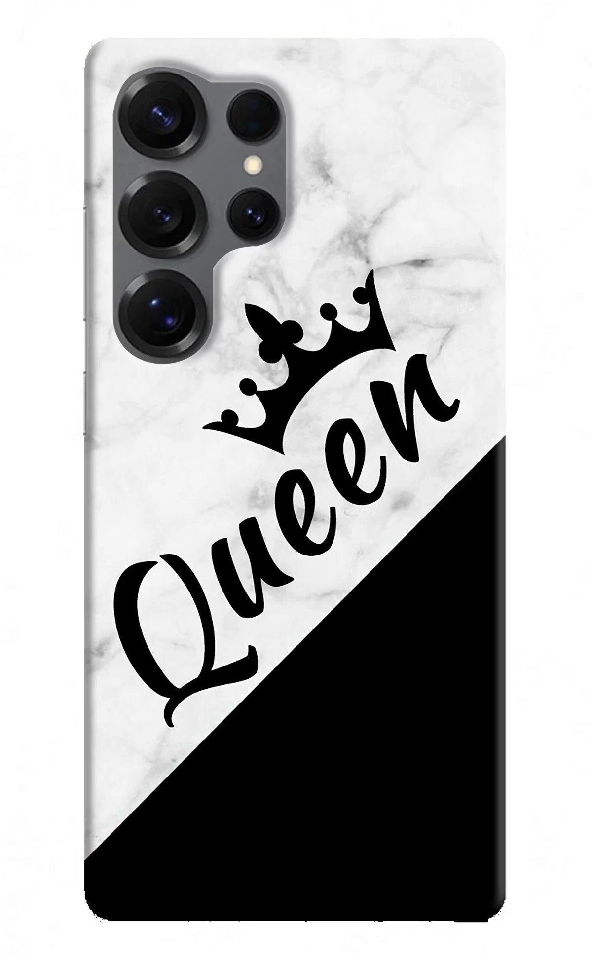 Queen Samsung S25 Ultra Hard Case Back Cover by Casekaro