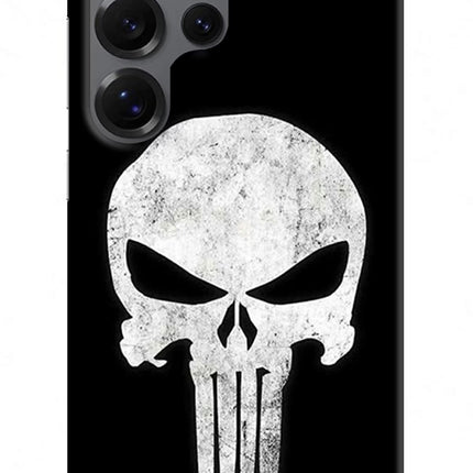 Punisher Skull Samsung S25 Ultra Hard Case Back Cover by Casekaro