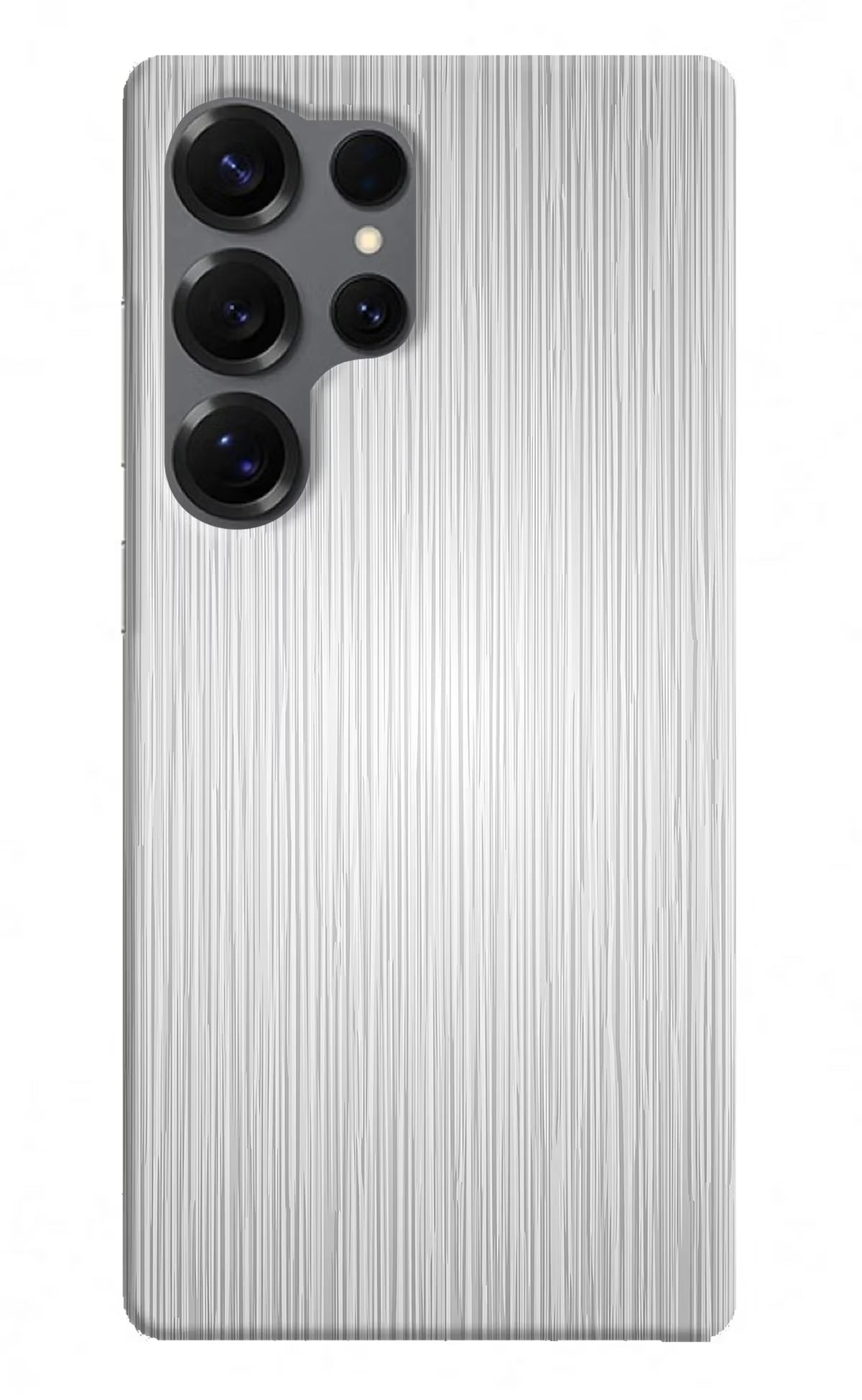 Wooden Grey Texture Samsung S25 Ultra Hard Case Back Cover by Casekaro