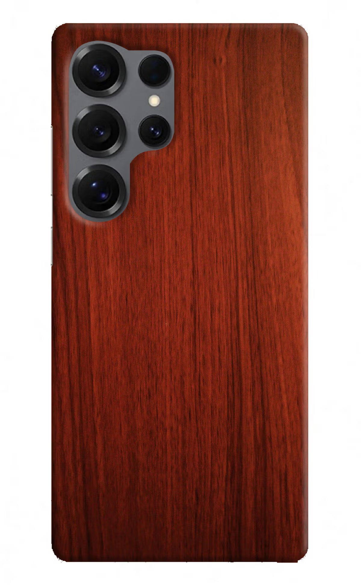 Wooden Plain Pattern Samsung S25 Ultra Hard Case Back Cover by Casekaro