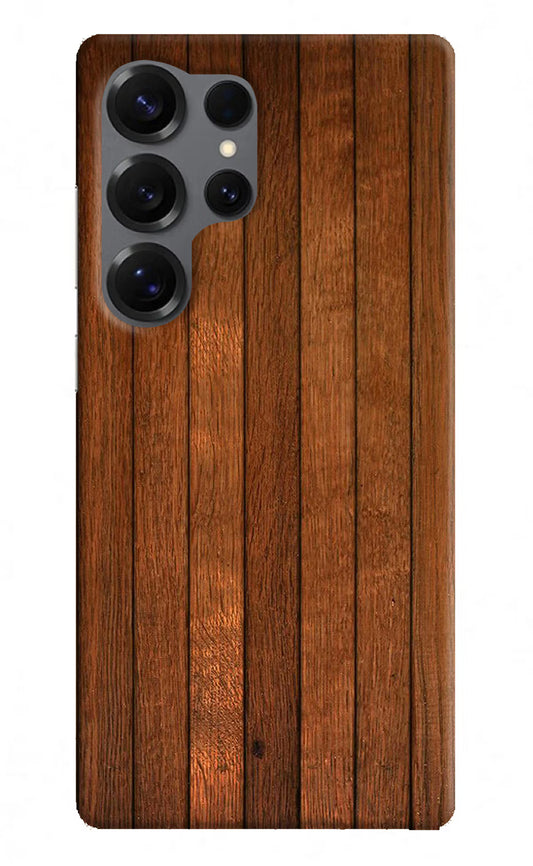 Wooden Artwork Bands Samsung S25 Ultra Hard Case Back Cover by Casekaro