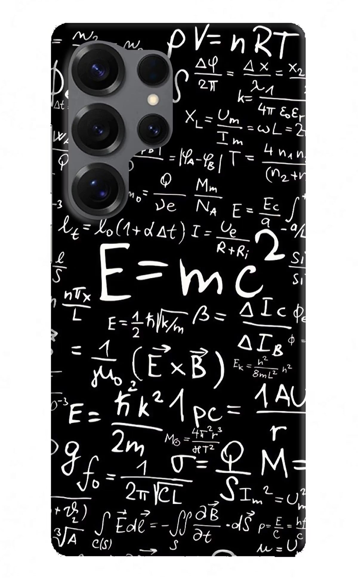 Physics Formula Samsung S25 Ultra Hard Case Back Cover by Casekaro