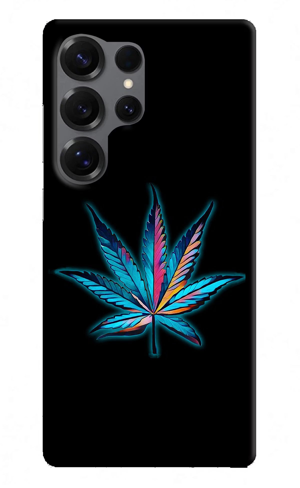 Weed Samsung S25 Ultra Hard Case Back Cover by Casekaro