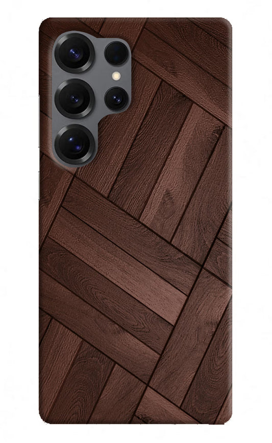 Wooden Texture Design Samsung S25 Ultra Hard Case Back Cover by Casekaro