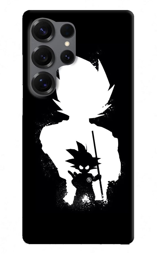 Goku Shadow Samsung S25 Ultra Hard Case Back Cover by Casekaro