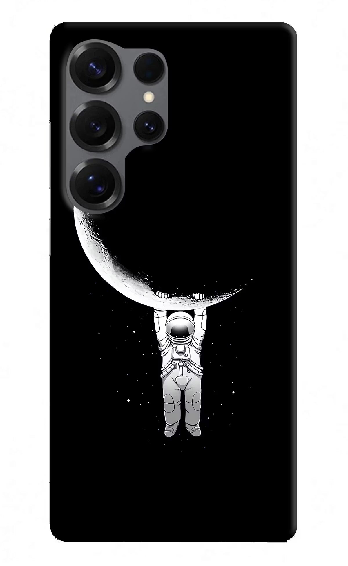 Moon Space Samsung S25 Ultra Hard Case Back Cover by Casekaro