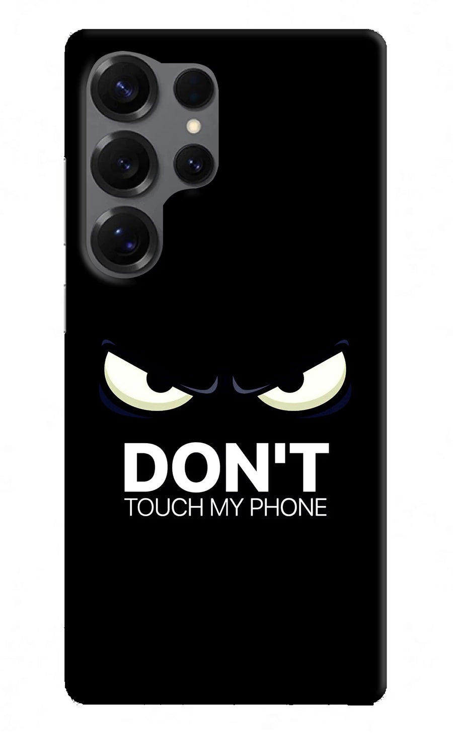 Don'T Touch My Phone Samsung S25 Ultra Back Cover, Hard case