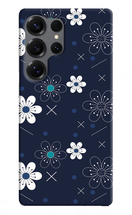 Flowers Samsung S25 Ultra Hard Case Back Cover by Casekaro