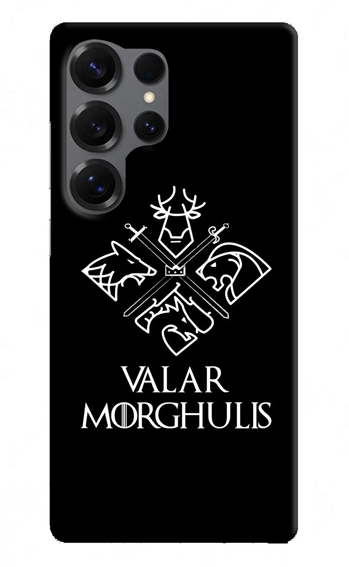 Valar Morghulis | Game Of Thrones Samsung S25 Ultra Hard Case Back Cover by Casekaro