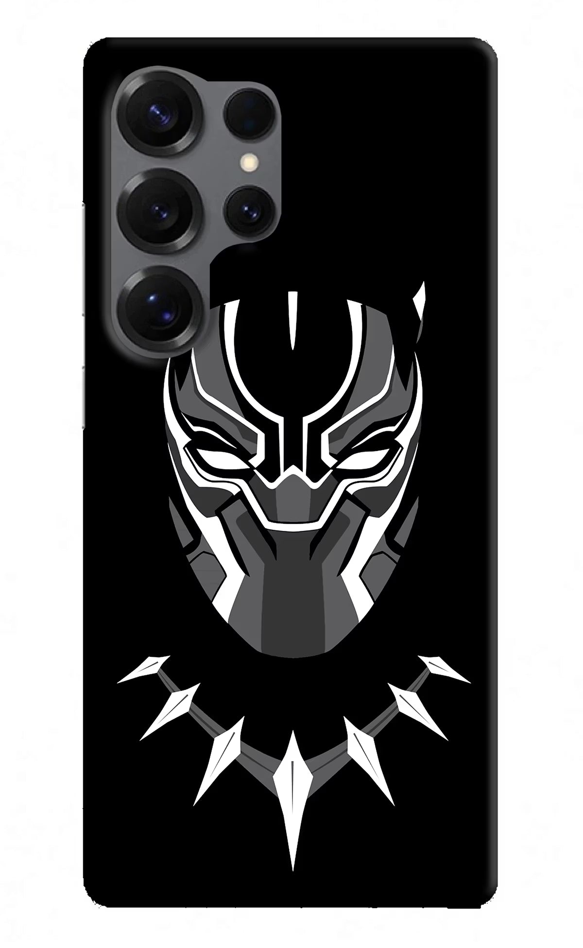 Black Panther Samsung S25 Ultra Hard Case Back Cover by Casekaro
