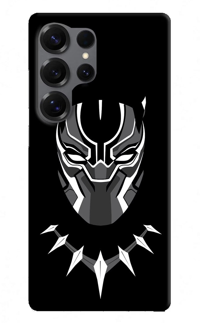 Black Panther Samsung S25 Ultra Hard Case Back Cover by Casekaro