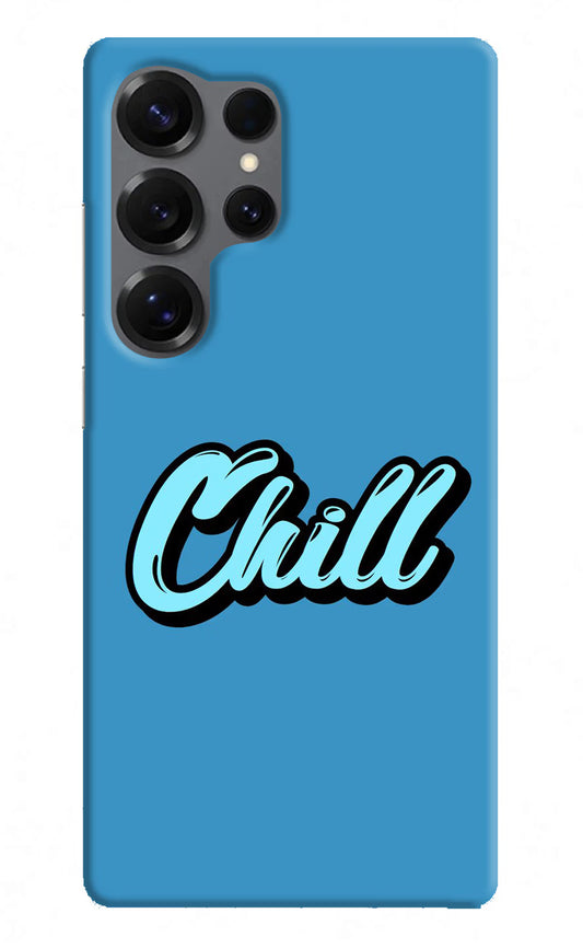 Chill Samsung S25 Ultra Hard Case Back Cover by Casekaro