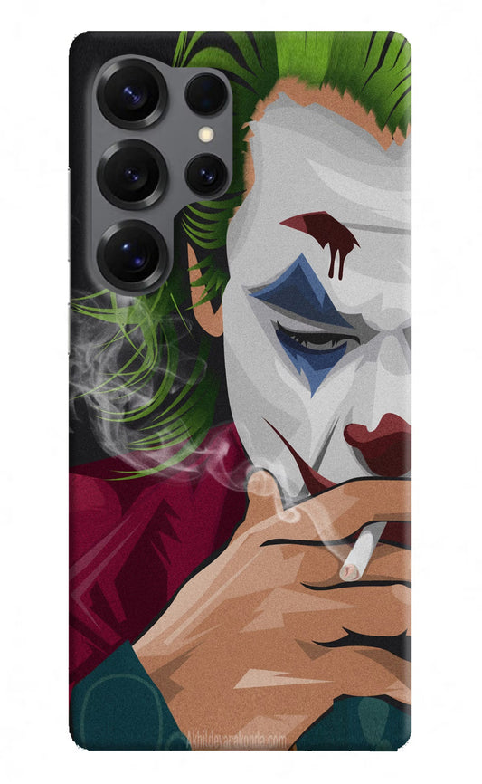 Joker Smoking Samsung S25 Ultra Hard Case Back Cover by Casekaro