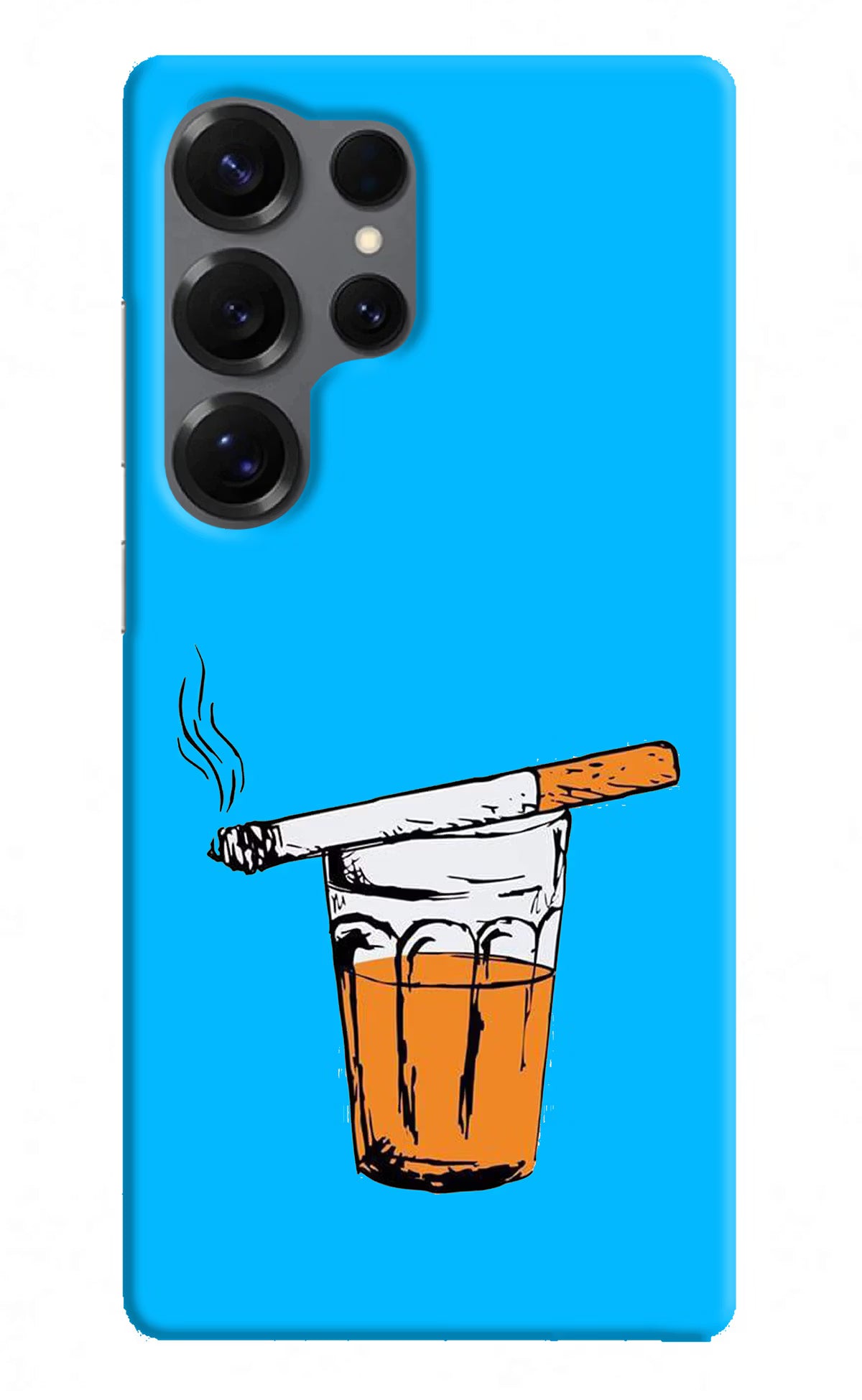 Chai Sutta Samsung S25 Ultra Hard Case Back Cover by Casekaro