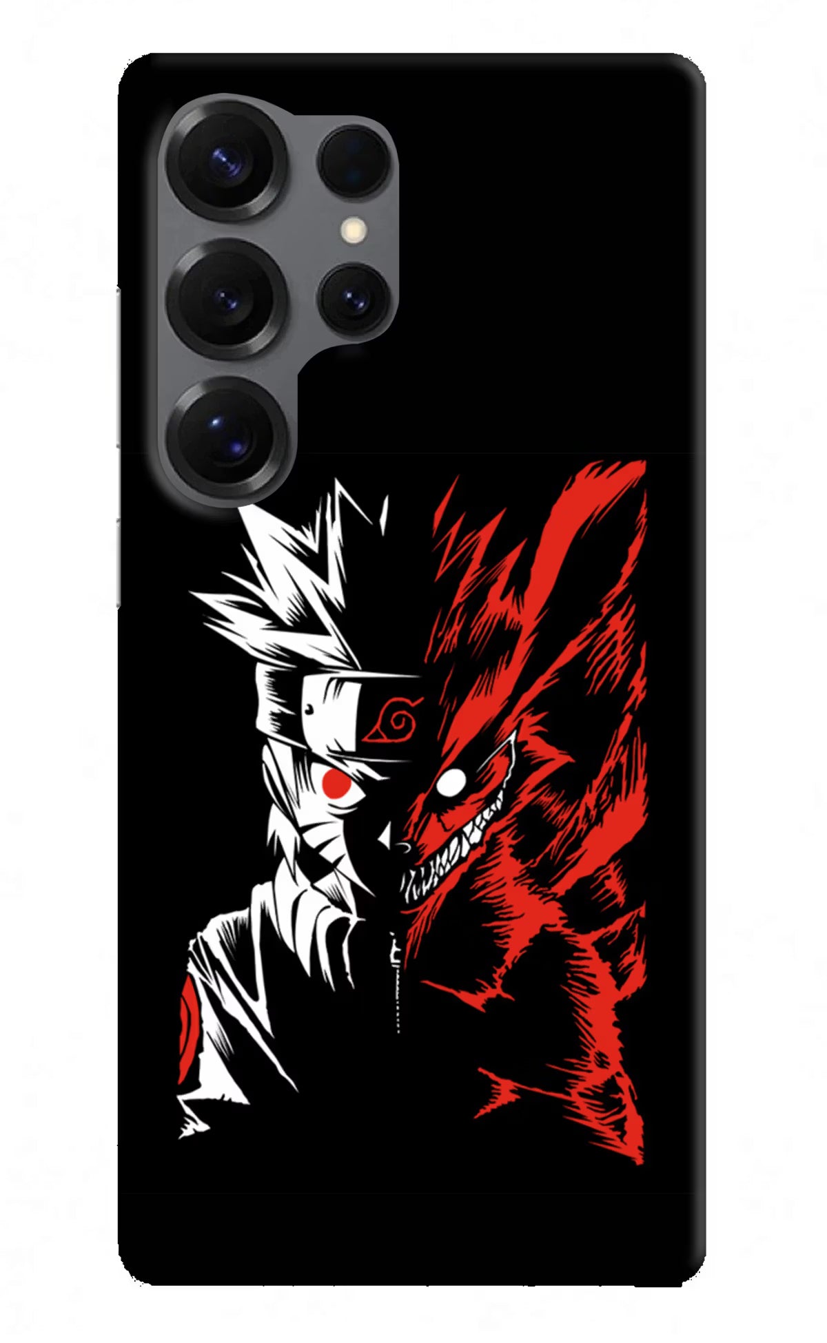 Naruto Two Face Samsung S25 Ultra Hard Case Back Cover by Casekaro