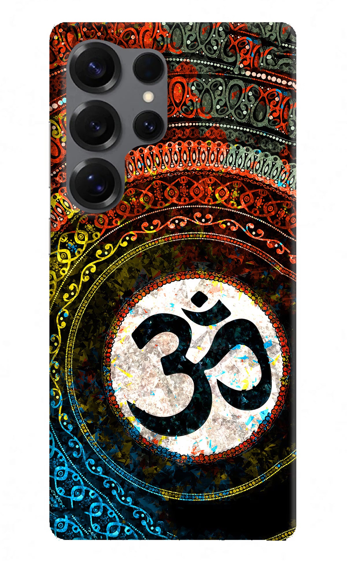 Om Cultural Samsung S25 Ultra Hard Case Back Cover by Casekaro