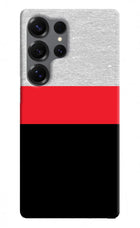 Tri Color Pattern Samsung S25 Ultra Hard Case Back Cover by Casekaro