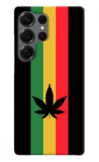 Weed Flag Samsung S25 Ultra Hard Case Back Cover by Casekaro
