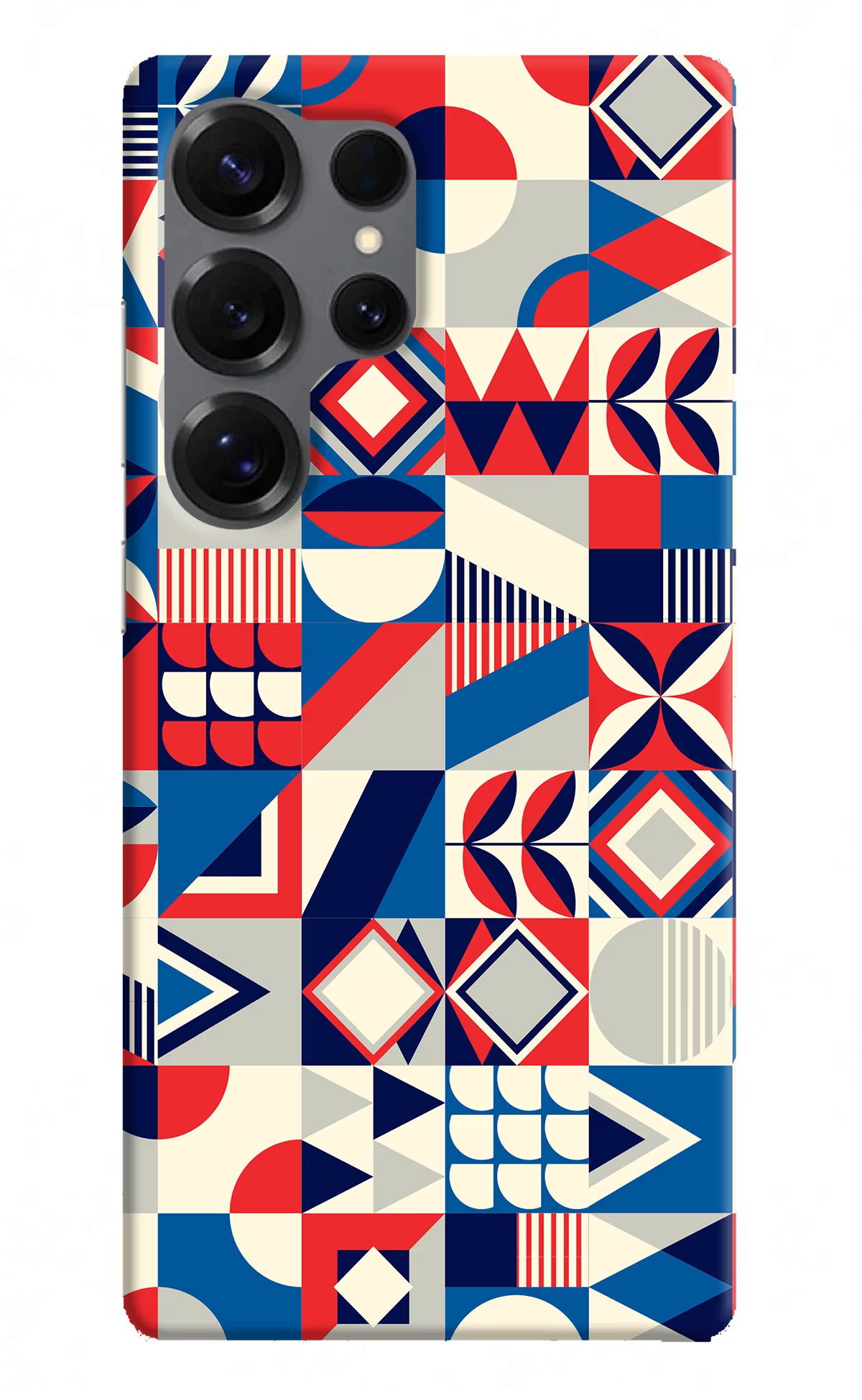 Colorful Pattern Samsung S25 Ultra Hard Case Back Cover by Casekaro