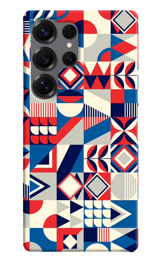 Colorful Pattern Samsung S25 Ultra Hard Case Back Cover by Casekaro