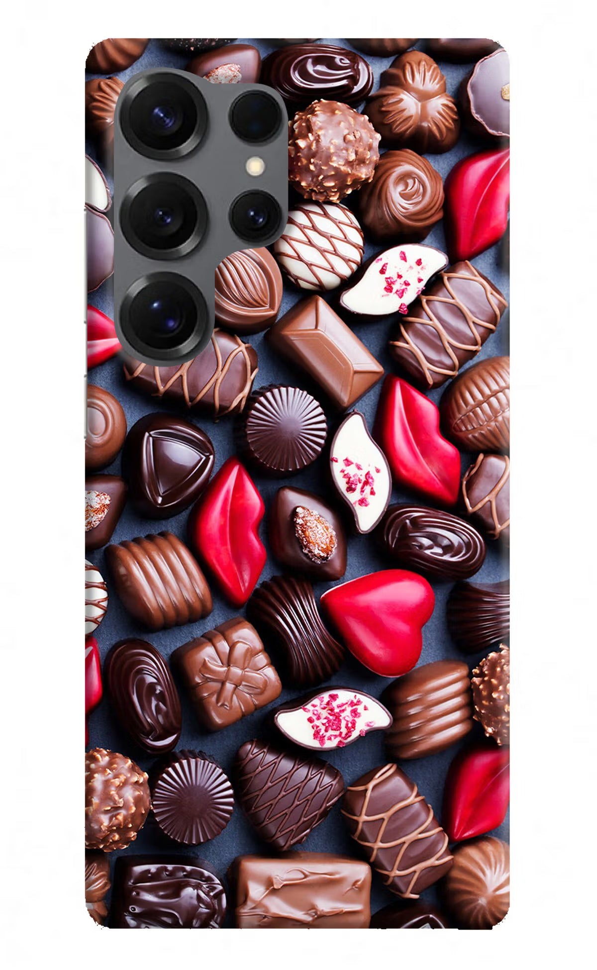 Chocolates Samsung S25 Ultra Hard Case Back Cover by Casekaro